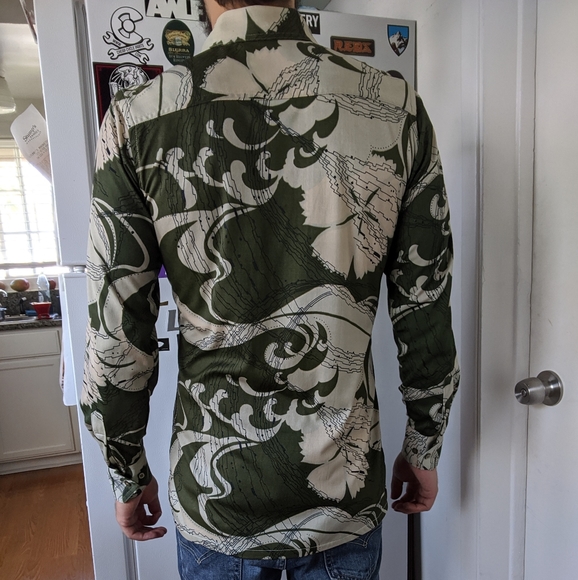 INSANE VINTAGE PSYCHEDELIC/MOD SHIRT - Picture 4 of 6